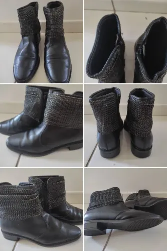Bota feminina Vizzano. Tamanho 37