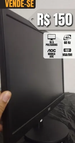 Vende-se monitor 60htz 18 polegadas 