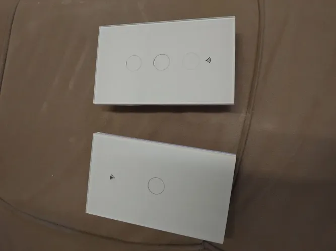 Interruptor inteligente smart Life kit 2 inteligente conectado alexa Google 1tecla 3 te