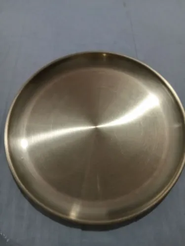 Bandeja com 2 colheres douradas