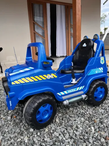 Carrinho da Polícia Infantil Diipi Passeio