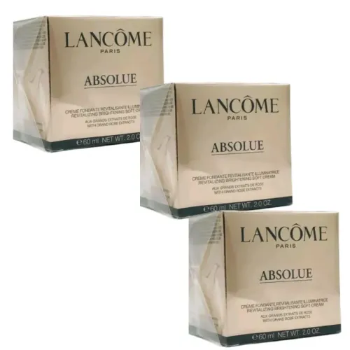 Kit 3 Uni. Lancome Absolue Revitalizing Brightening Soft Cream 60ml