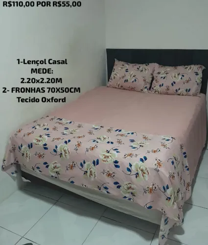 Mega promoção jogos de cama casal 