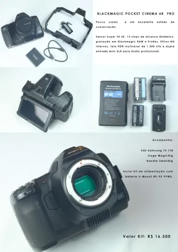 Blackmagic 6k pro