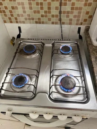 Fogão 4 bocas acendimento automático