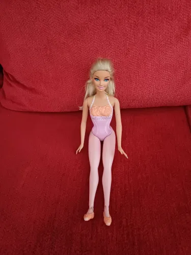 Boneca barbie bailarina antiga mattel 
