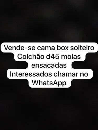 Cama box solteiro