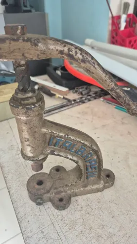 Maquina de prensar Botões de roupas