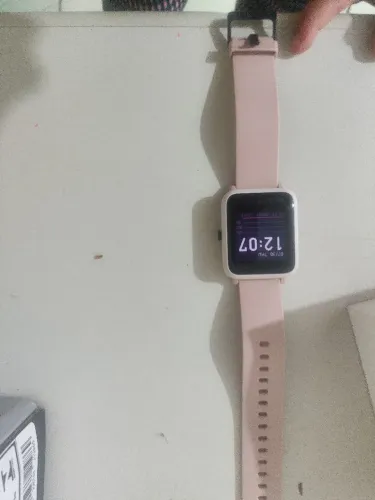 Relógio Amazfit Bip S xiaomi warm pink original novo