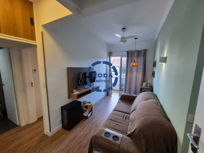 Apartamento Mobiliado à venda  1 dormitório - Ponta da Praia  Santos (SP)