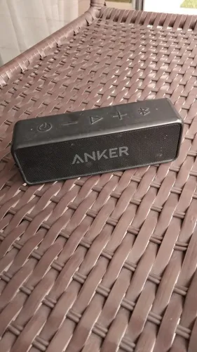 Caixa de som Bluetooth, modelo ANKER modelo sound core 2