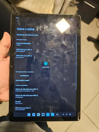Vendo tablet Vision tab 10