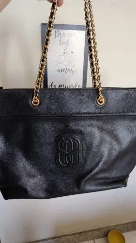 Bolsa shopping grande marca Schutz