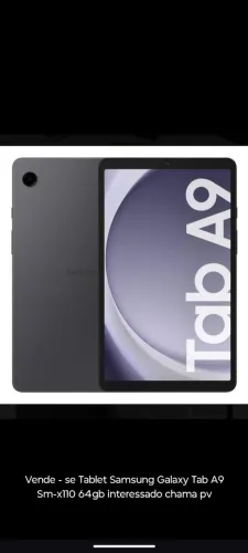 Vende - se Tablet Samsung Galaxy Tab A9 Sm-x110 64gb
