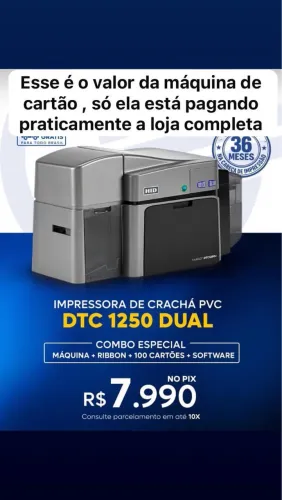 Impressora de cartão