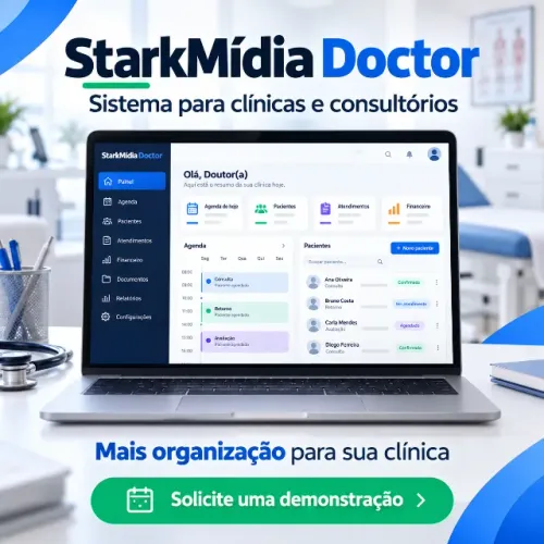 Sistema para Clínicas e Consultórios | StarkMídia Doctor