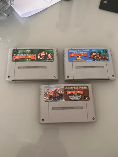 Triologia Donkey Kong Super Nintendo