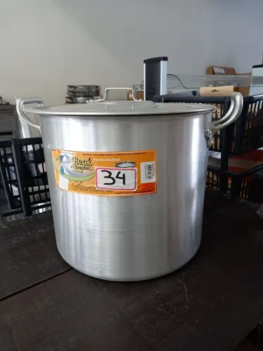 Caldeirão Industrial Aluminio linha hotel 