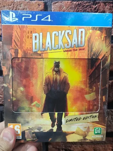 JOGO BLACKSAD UNDER THE SKIN PS4 BOX LACRADO EUR