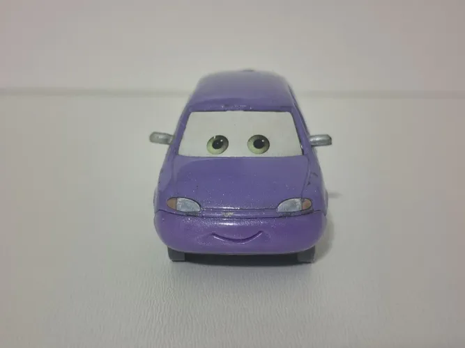 Minivan Disney Pixar Cars Mattel - Minny escala 1:55