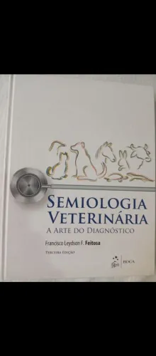 Livro novo de Semiologia Veterinária