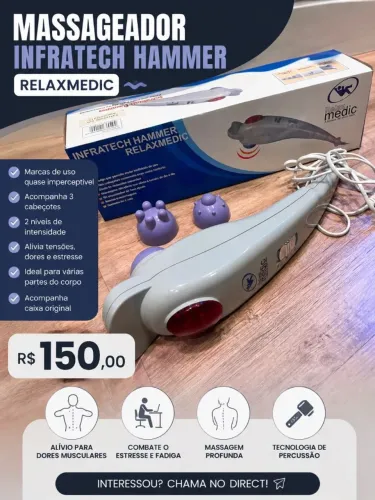 MASSAGEADOR INFRATECH HAMMER