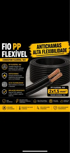 Promoção Cabo PP Normatizado 2x1,5