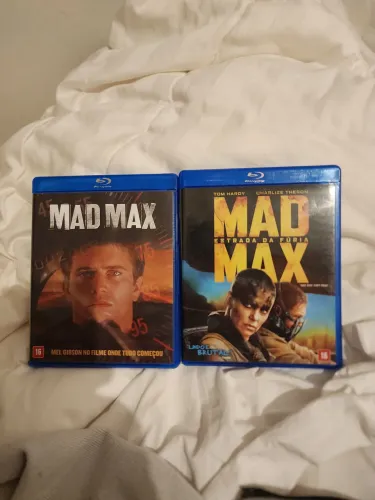Combo Mad Max e Mad Max Estrada da Fúria Blu Ray 