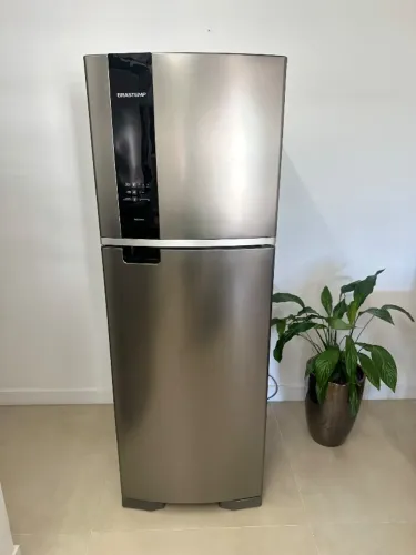 Geladeira Brastemp Frost Free 375 Litros Duplex Inox