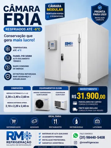 Câmara fria Bebidas