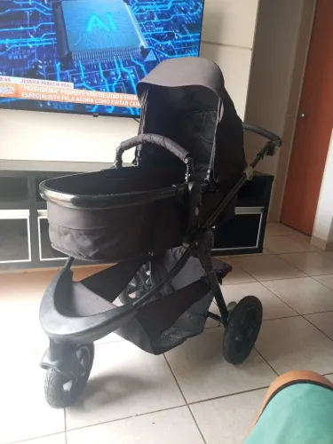Carrinho de bebê Moisés 2 em 1 baby trend