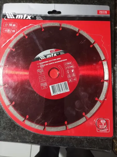Disco de corte diamantado para concreto e alvenarias 23cm