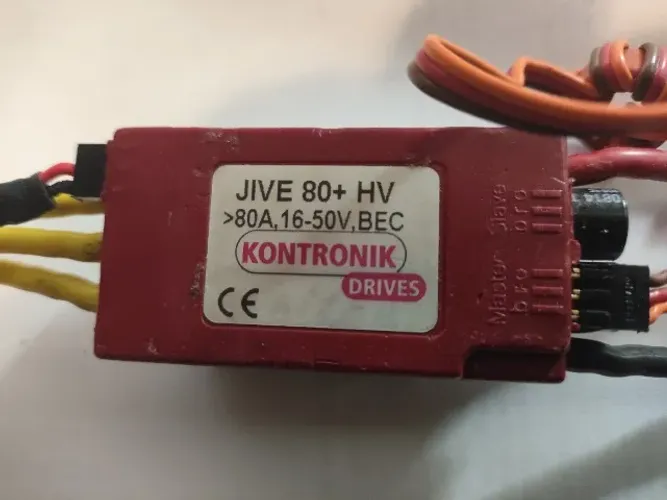 Esc kontronik 80A 12s (Alemão)