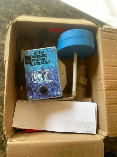 Fluxostato puxar água da rua 