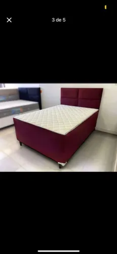 Cama com cabeceira promoção