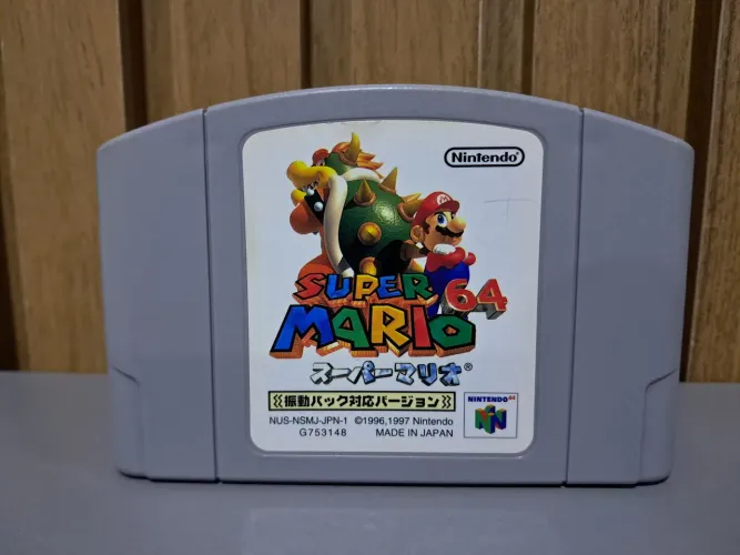 SUPER MARIO 64 ORIGINAL JP NINTENDO 64