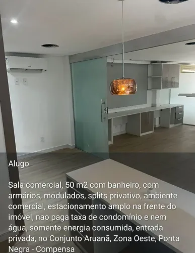 Sala comercial no Cj. Aruanã - Compensa