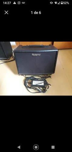 Amplificador Roland Ac33 para violão e voz