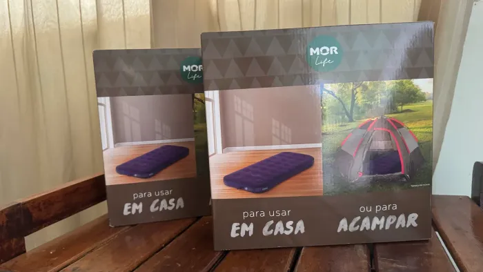 Colchão inflável mor solteiro