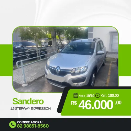 Renault Sandero Stepway Exp. Flex 1.6 16V 5P 2019