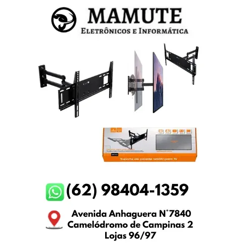 Suporte de Parede Articulado TV 32 a 70 Polegadas