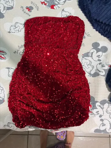 Vestido curto para festa 