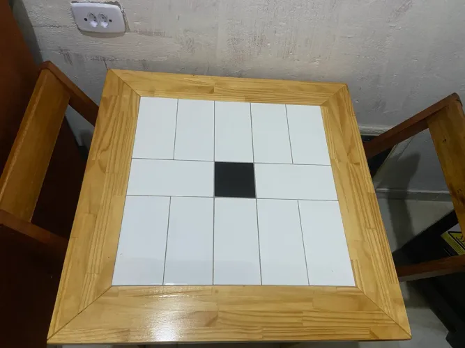 Mesa De Madeira 4 lugar