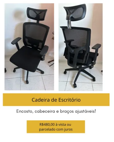 Cadeira de escritório / gamer