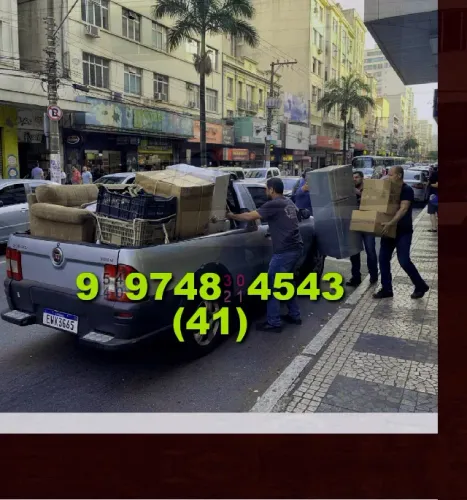 Frete! Transporte de Cargas + Mudanças + Garantia de qualidade e segurança!