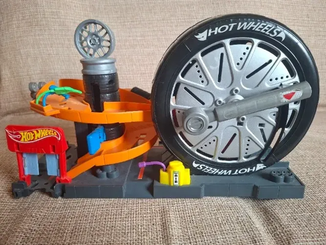 Brinquedo Hot Wheels Borracharia Super Giro