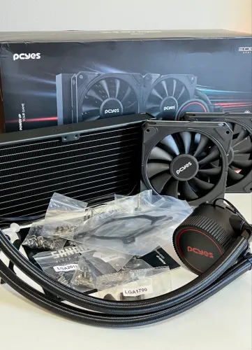 Water Cooler PcYes 240mm Sangue Frio Black Vulcan