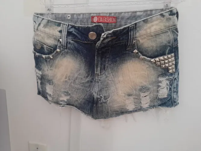 Saia jeans Cia Fashion