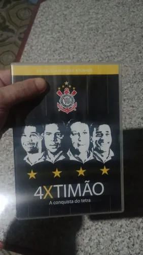 DVD Original Corinthians 4 X Timão A Conquista Do Tetra
