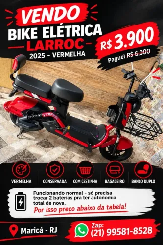 Bike Elétrica 2025